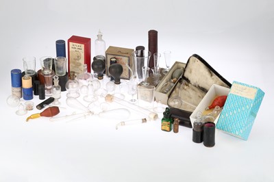Lot 669 - A Large Collection of Medical Glassware