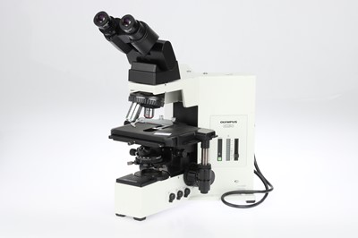 Lot 607 - Olympus BX50 Binocular Microscope