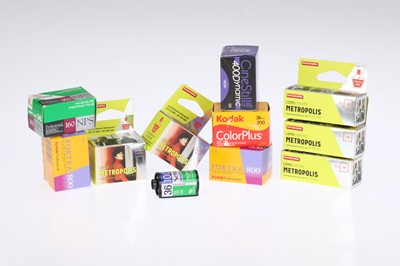 Lot 481 - A Mixed Selection of Camera Film