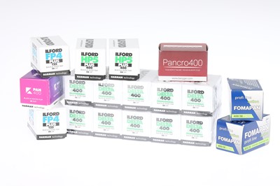 Lot 483 - A Mixed Selection of 35mm Black & White Camera Film