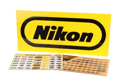 Lot 330 - A Group of Nikon Advertising Items