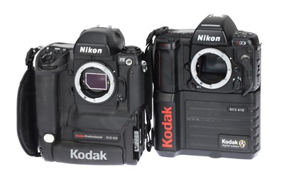Lot 329 - A Pair of Kodak DCS Nikon DSLR Camera Bodies