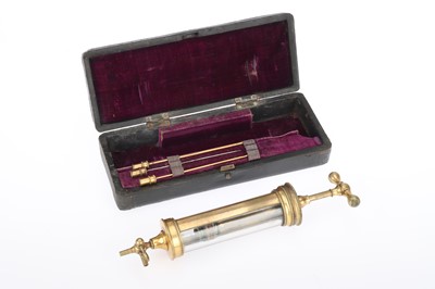 Lot 661 - An Unusual gilt Brass Aspirator