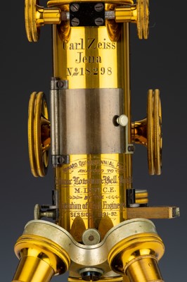 Lot 92 - A Carl Zeiss Jena Petrological Microscope With Important Provenance