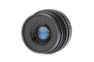 Lot 53 - A Boyer Paris Topaz f/2.8 45mm Lens