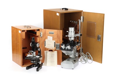 Lot 583 - Classic Microscopy, 2 Classic Microscopes