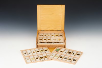 Lot 122 - A Good Collection of Geological Microscope Slides