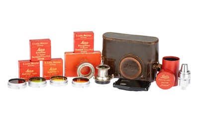 Lot 77 - A Selection of Leitz Leica Camera Accessories