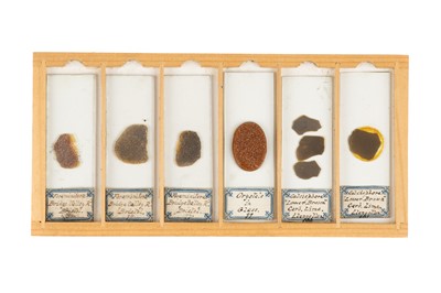 Lot 119 - A Small Cabinet of Geological Microscope Slides