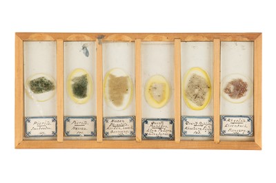 Lot 119 - A Small Cabinet of Geological Microscope Slides