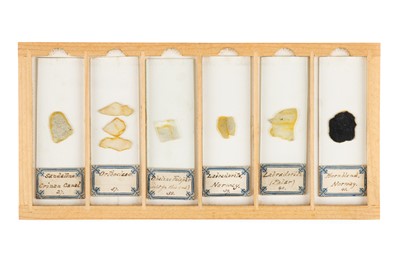 Lot 119 - A Small Cabinet of Geological Microscope Slides