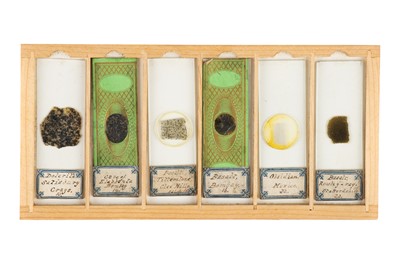 Lot 119 - A Small Cabinet of Geological Microscope Slides