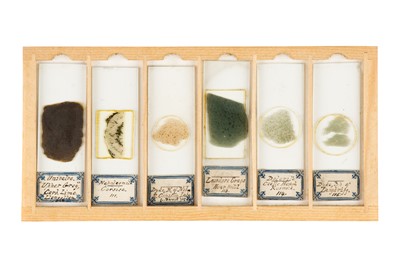 Lot 119 - A Small Cabinet of Geological Microscope Slides