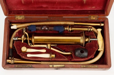 Lot 69 - Victorian Stomach Pump by Weiss, London