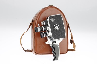 Lot 10 - A Paillard Bolex B8SL 8mm Motion Picture Camera