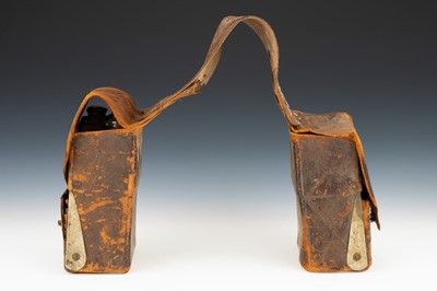 Lot 34 - Elliott's Patent Leather Medical Saddlebag