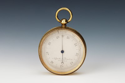 Lot 165 - Negretti & Zambra O.S. Pocket Barometer