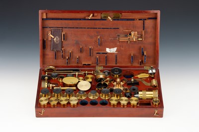 Lot 107 - A Large & Comprehensive Collection of Microscope Accessories