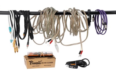 Lot 35 - A Mixed Collection of Hi-Fi Cables & Accessories