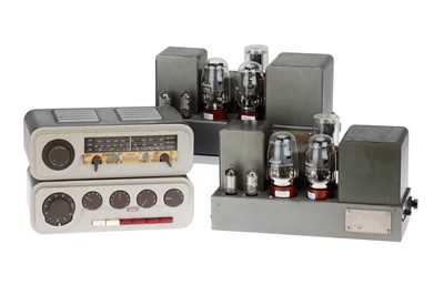 Lot 883 - A Pair of Quad II Valve Amplifiers