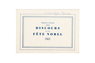 Lot 196 - Richard P. Feynman - An original Program for the 1965 Nobel Prize for Physics
