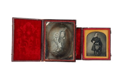 Lot 30 - 2 Daguerreotype images of Children