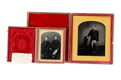 Lot 47 - 2 Ambrotypes of Scottish children
