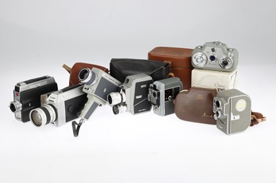 Lot 28 - A Canon Auto Zoom 814 Super 8 and Other Cine Cameras