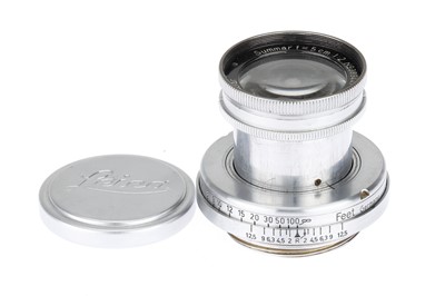 Lot 50 - A Leitz Wetzlar Summar f/2 5cm Collapsible Lens