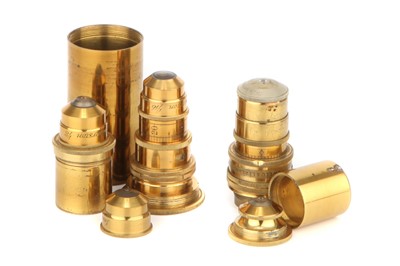 Lot 40 - A Collection Of Uncased Powell & Lealand Objectives