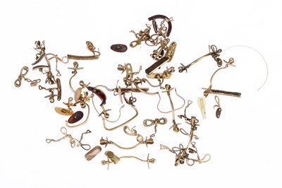 Lot 684 - Collection of Yellow Metal Spectacle Fittings