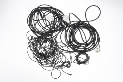 Lot 660 - to include 4 PC to 6.35mm jack cords, together...