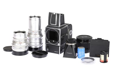 Lot 129 - A Hasselblad 500EL/M Medium Format Camrea Outfit