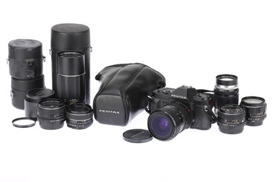 Lot 118 - A Range of Pentax Camera Lenses