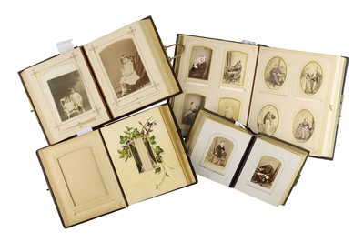 Lot 430 - Collection of 4 Carte de Visite Albums