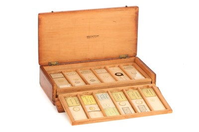 Lot 49 - A Collection of Microscope Microphotograph Slides