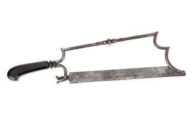 Lot 29 - A Fine & Large French Surgeons Amputation Saw