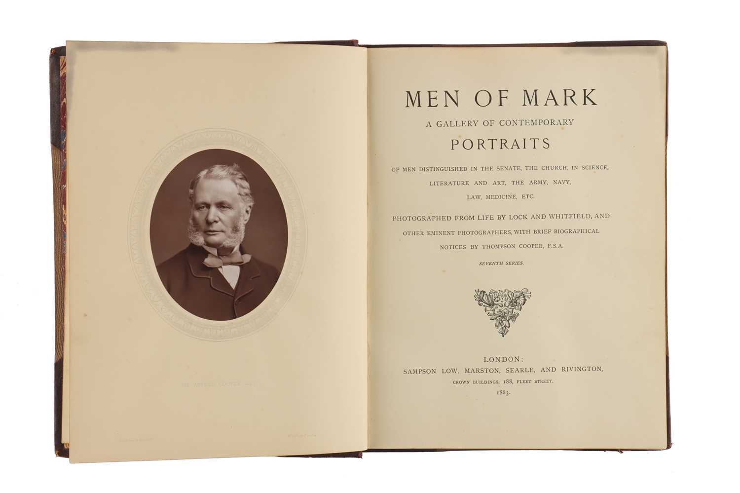 Lot 6 - Woodbury Types. Men of Mark