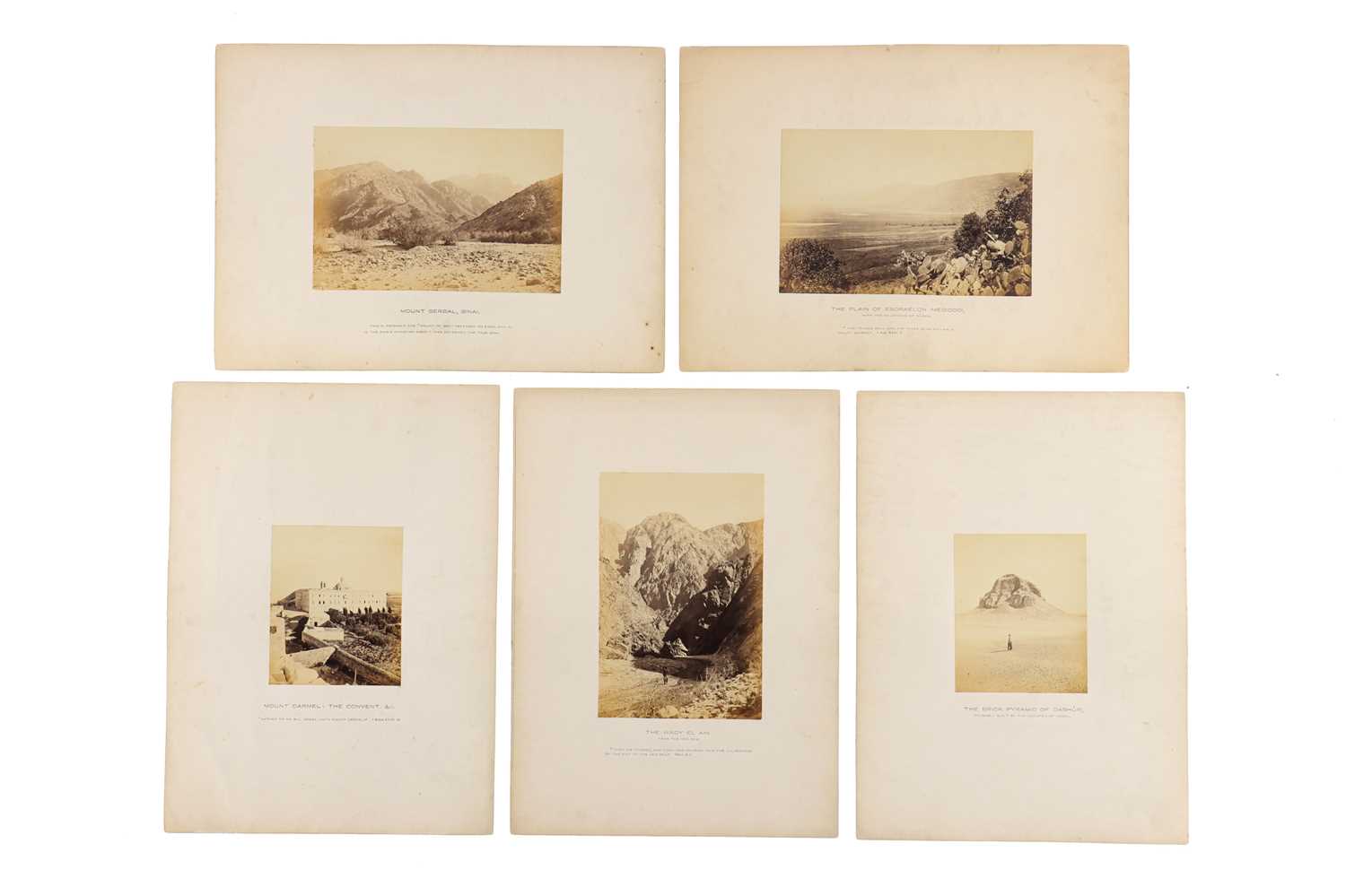 Lot 8 - Frank Mason Goode. Collection of Photographs from Palestine