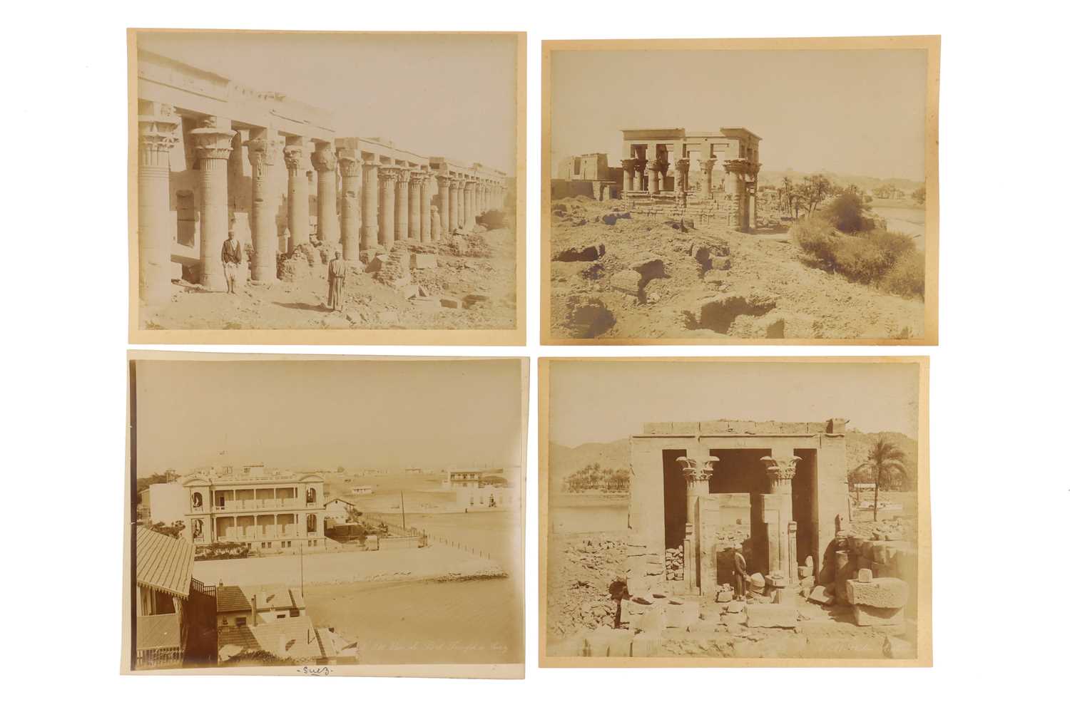 Lot 16 - Egypt and Holy Land. Bonfils, Sebah, Zangaki, Arnoux