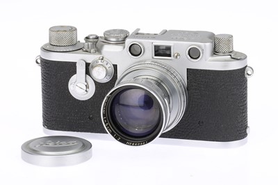 Lot 4 - A Leitz Wetzlar Leica IIIf Red Dial 35mm Rangefinder Camera