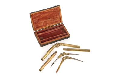Lot 64 - A Fine Pair of Compass Dividers by Charles Augustus Schmalcalder