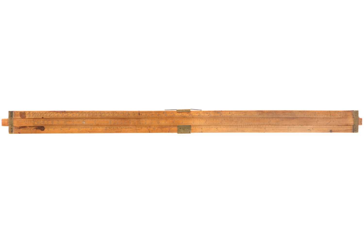 Lot 65 - A Rare Thomson's Lunar Corrector Slide Rule by Robert Bate