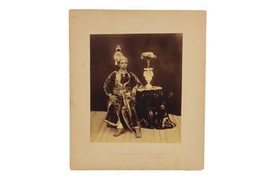 Lot 30 - India. The Maharawal of Baria c1875.