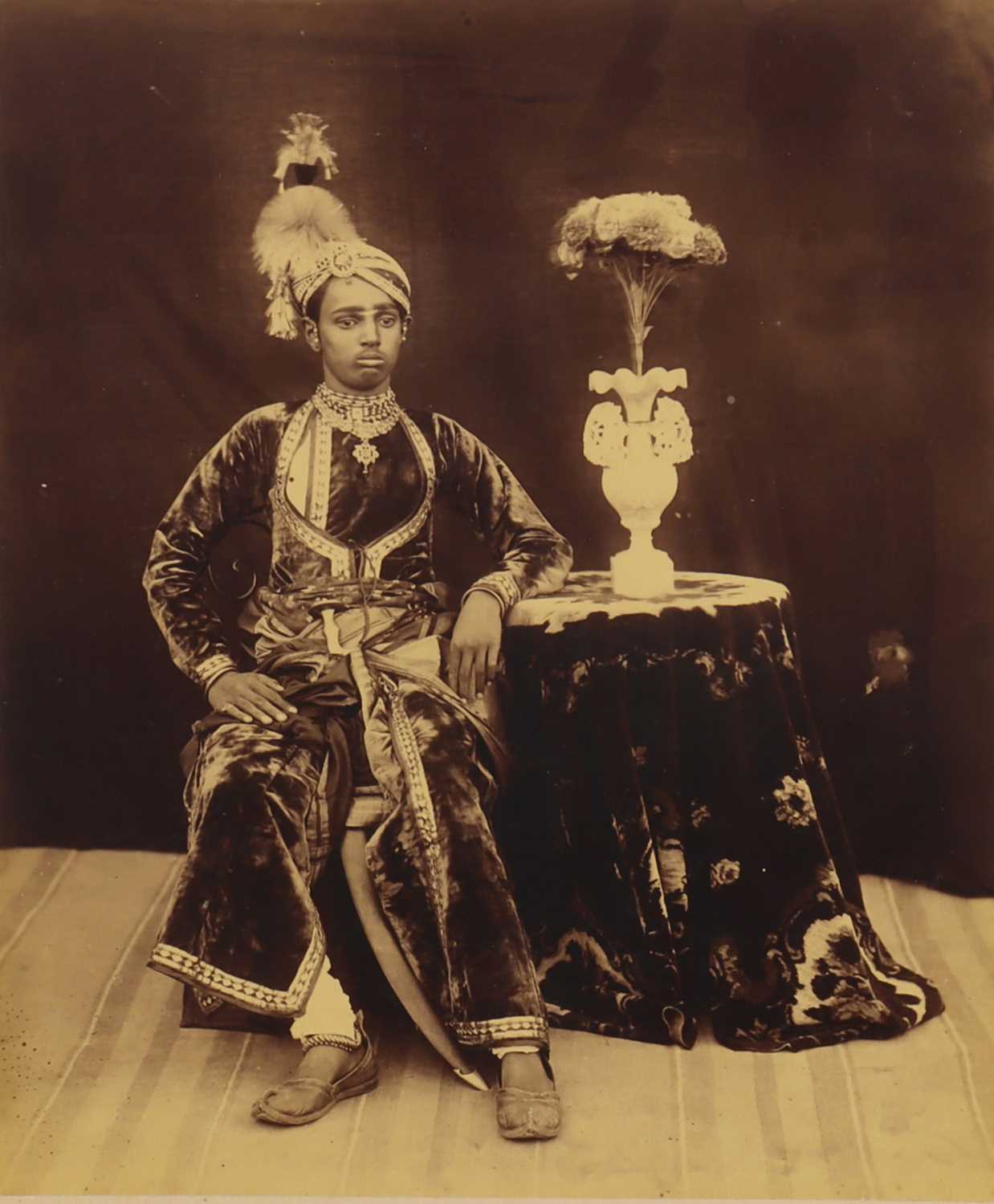 Lot 30 - India. The Maharawal of Baria c1875.