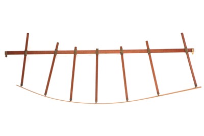 Lot 68 - A Boxwood Measuring Rod and a Brooks Flexible Curve