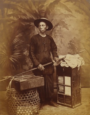 Lot 36 - China. Chinese Street Seller