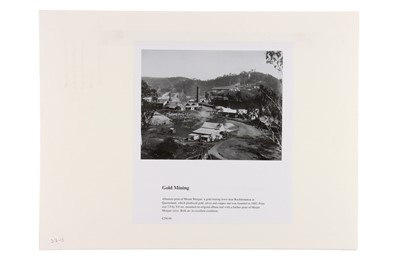 Lot 38 - Australia. Gold Mining, Queensland.