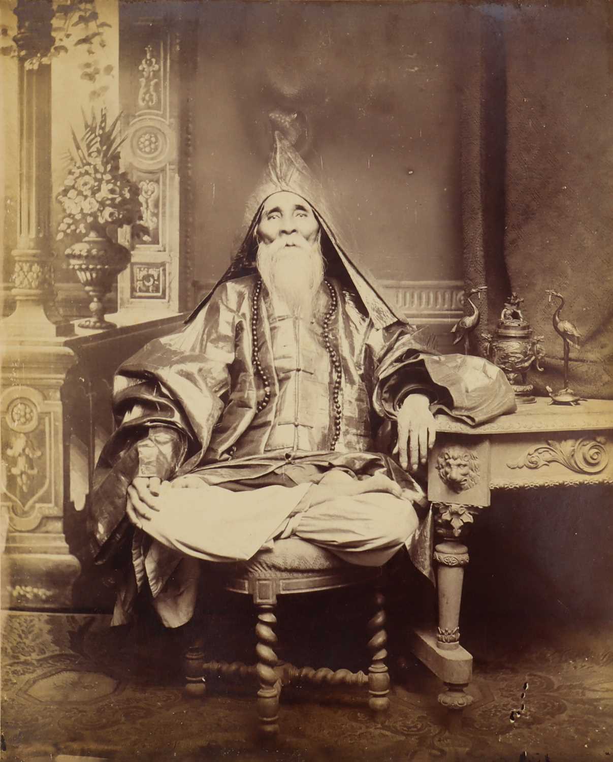 Lot 43 - Indochina. Priest c1880