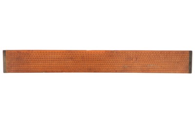 Lot 73 - An Impressive Scale Rule by Steven Norris Cooper